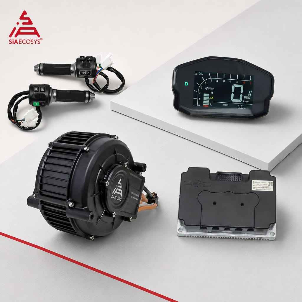 Mid Drive Motor Kit 72V 5000W - Kit Motore Centrale QSMOTOR QS165 V2