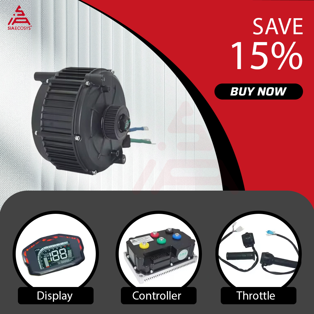 Mid Drive Motor Kit 72V 5000W - Kit Motore Centrale QSMOTOR QS165 V2