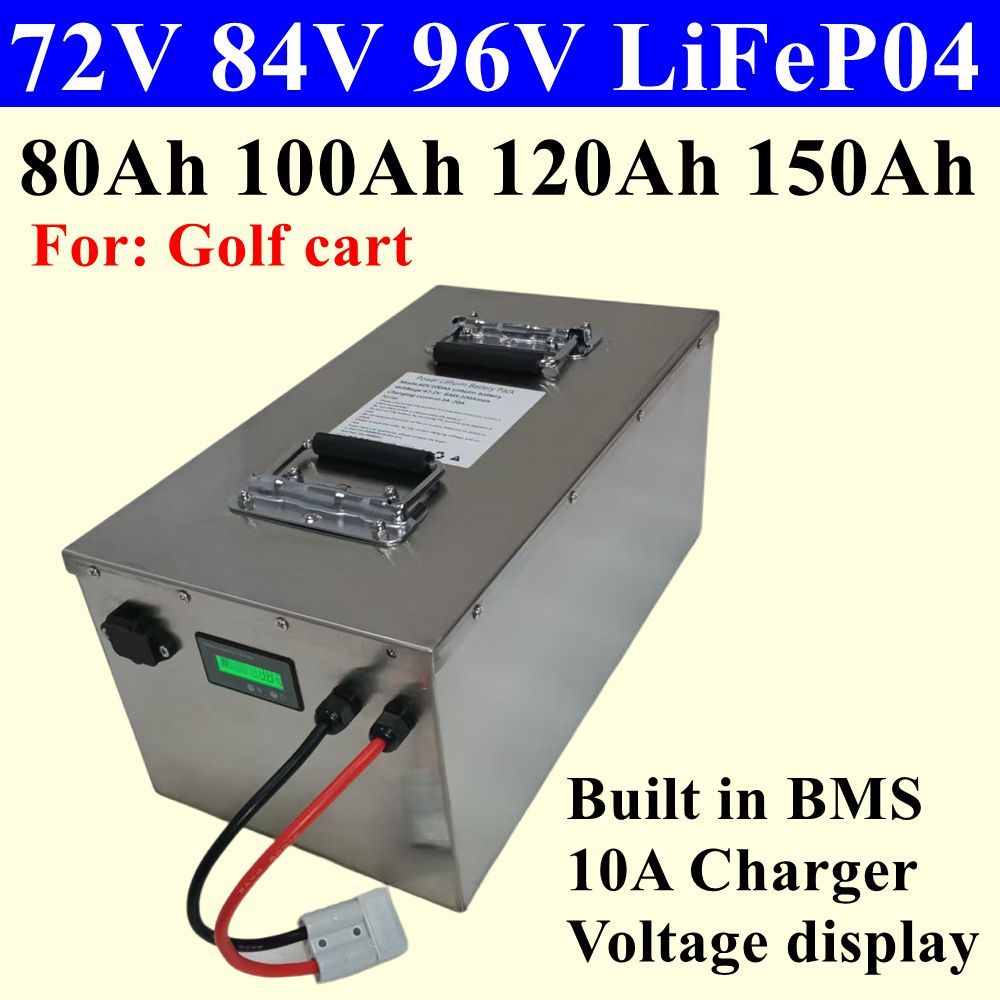 Lifepo4 72V 100Ah Battery Pack Ev - Pacco Batteria LIFEPO4 24S 72V 84V