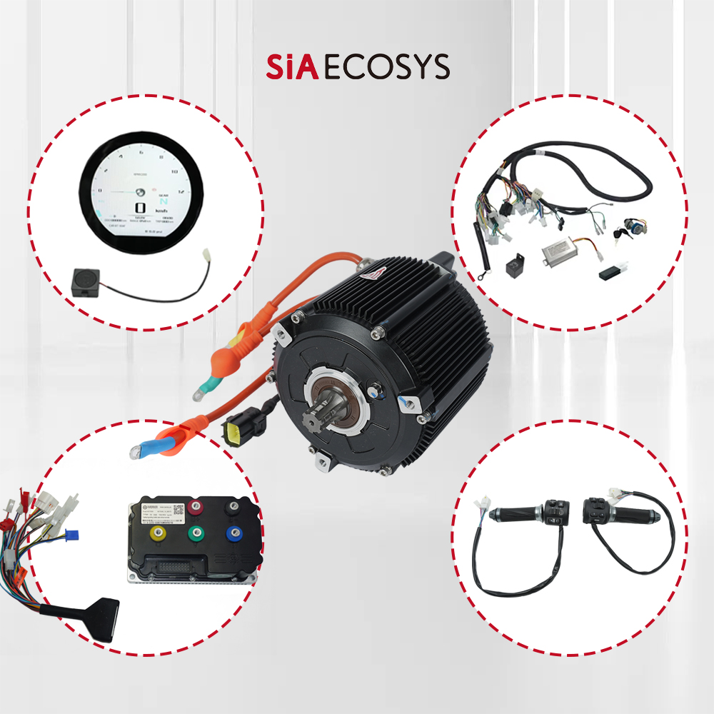Kit Motore Mid-Drive SiAECOSYS - Mid Drive Motor Kit 72V 5000W recensione e prezzo
