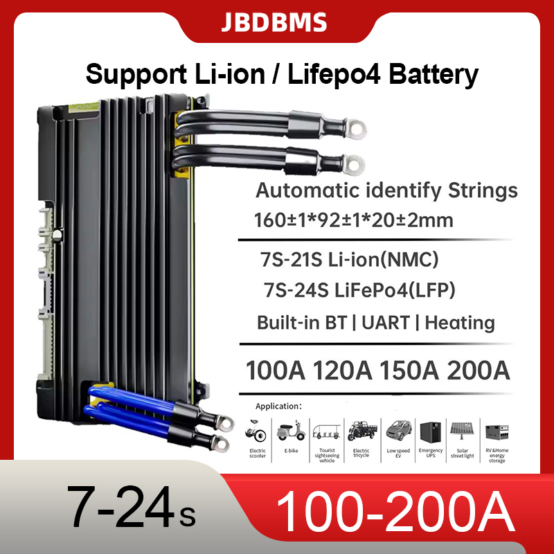 JBD BMS 16S 48V Lifepo4 200A S - Smart Bms 24S 200A Bluetooth Lifepo4 recensione e prezzo