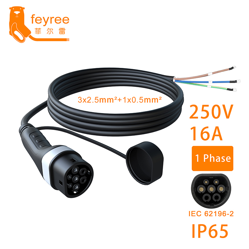 Feyree Caricatore EV Trifase p - Ev Charger Type 2 22Kw 32A 3 Phase recensione e prezzo