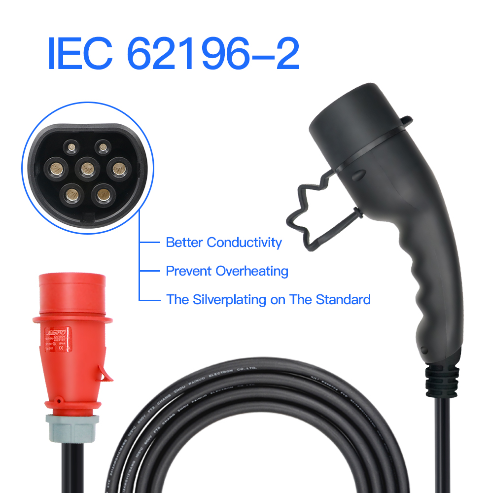 Cavo da 3,5 M Type2 EV Caricat - Type 2 Portable Ev Charger 11Kw Cee recensione e prezzo