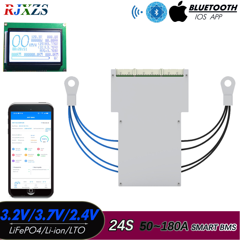 8S a 20S 22S 24S SMART Ant BMS - Smart Bms 24S 200A Bluetooth Lifepo4 recensione e prezzo