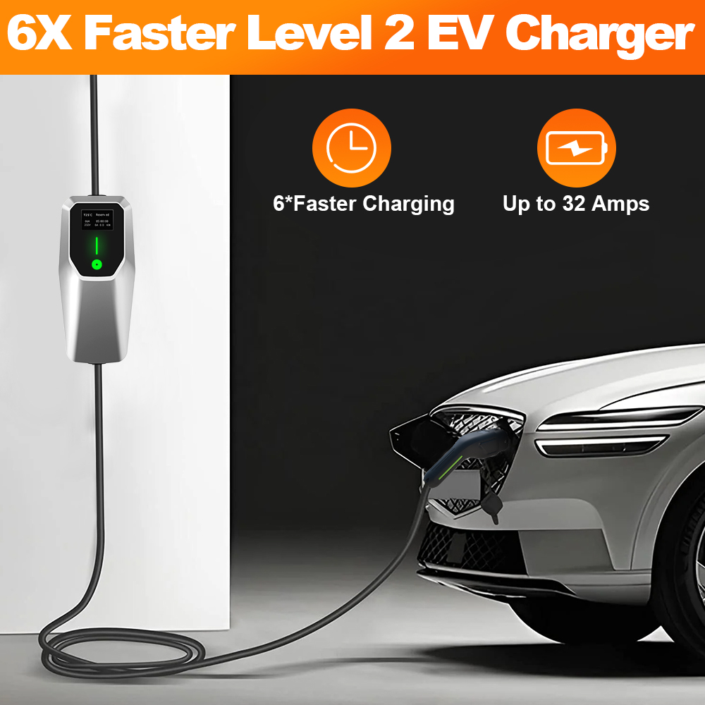 Caricatore EV Junsun 32A Livel - J1772 Evse 32A Level 2 Charger recensione e prezzo