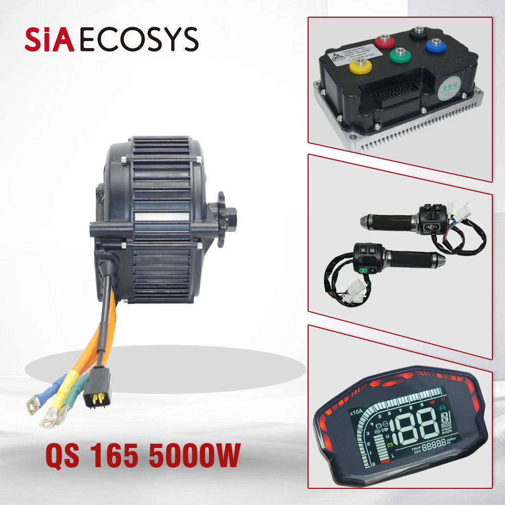 Kit motore centrale QSMOTOR QS - Mid Drive Motor Kit 72V 5000W recensione e prezzo